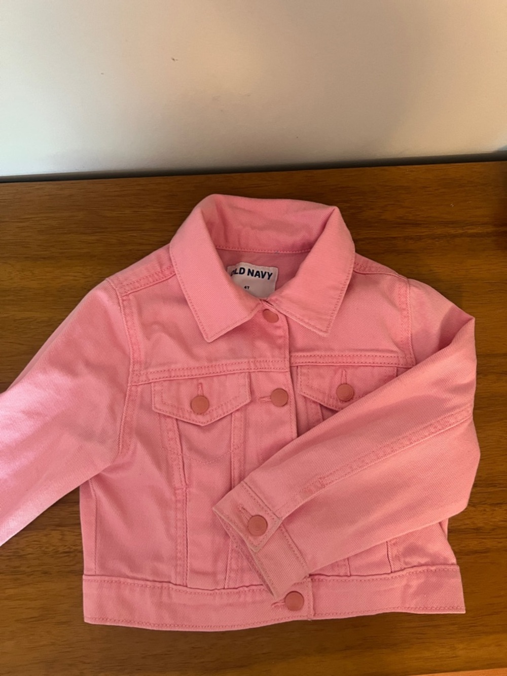Old Navy Pink Kids' Denim Trucker Jacket